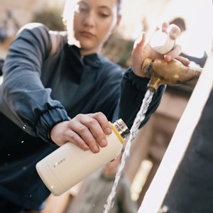 Bouteille isotherme réutilisable 500 ml - ivory