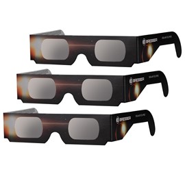 Bresser lunettes d'éclipse solaire (3 pièces) - design b