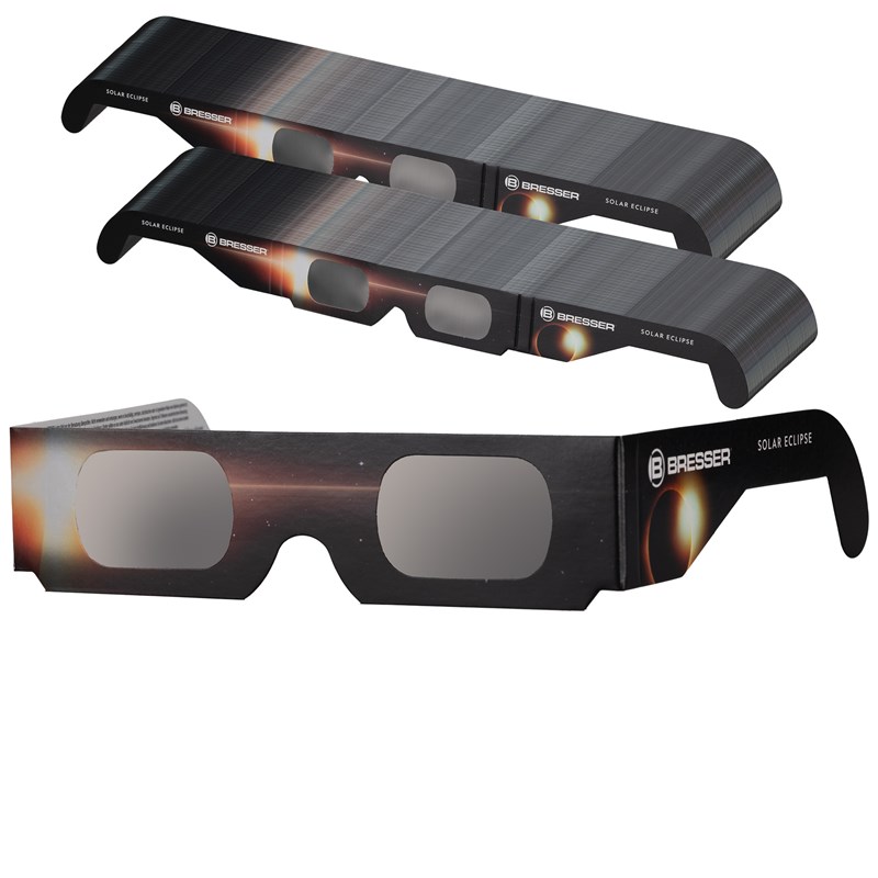 Bresser - Bresser lunettes d'éclipse solaire (500 pièces) - design b