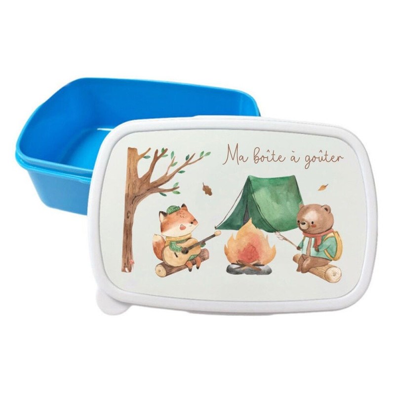 Boîte à goûter - feu de camp