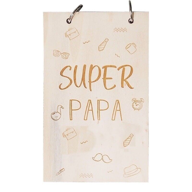 Bloc notes en bois super…