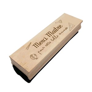 Brosse pour tableau  école  merci