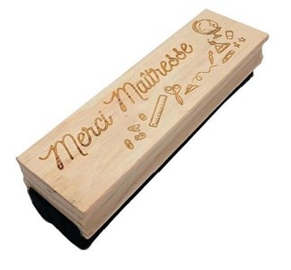Brosse tableau en bois merci…
