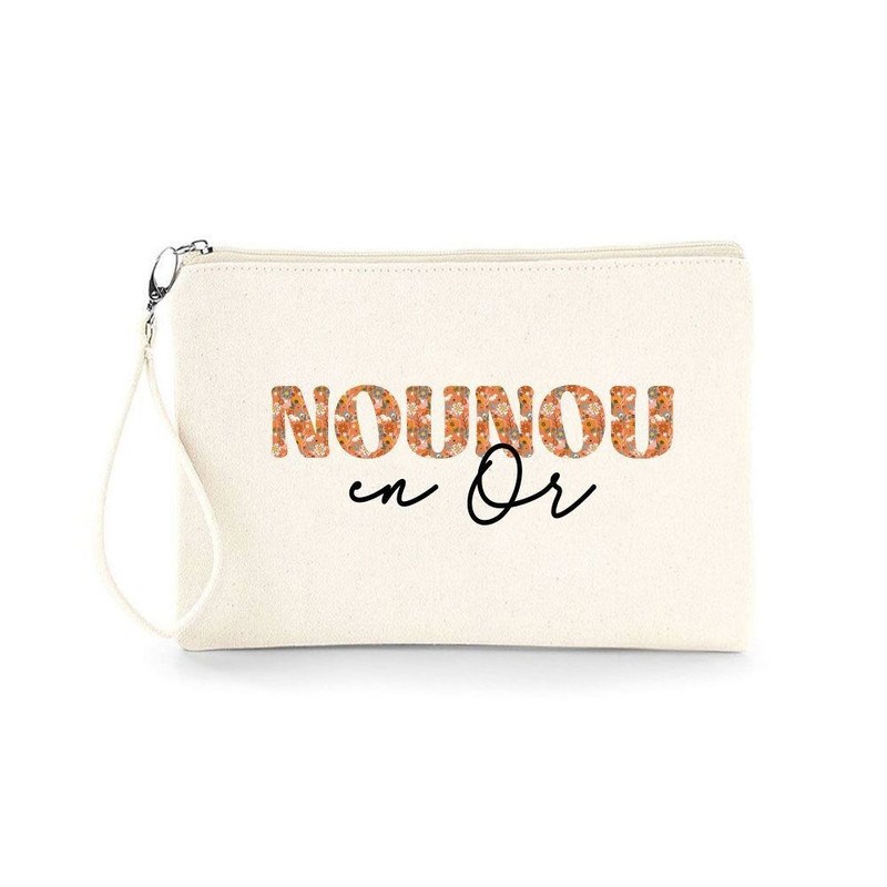 Pochette - nounou en or