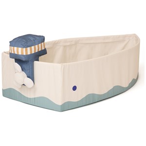 Bateau en toile avec kit de pêche kid's hub