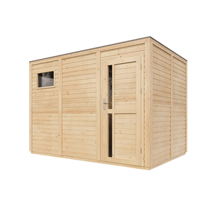 Abri de jardin en bois 6,18 m² avec sol imprégné