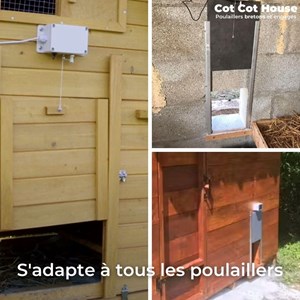 Portier automatique solaire innovant et fabriqué en france
