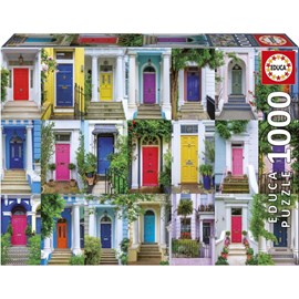 Puzzle 1000 p les portes de nothing hill
