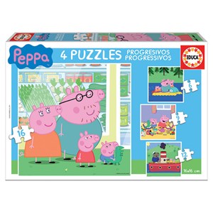 Puzzle educa borras bleu