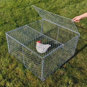Cage à pâturer - mue à poussins fabriquée en bretagne