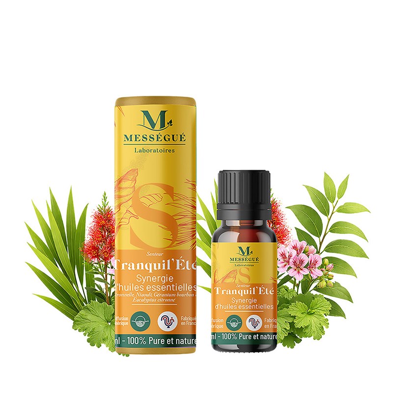 Tranquil'été - synergie d'huiles essentielles