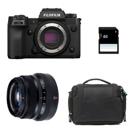 Fujifilm x-h2 + 35mm f2 + sac + carte sd 8 go