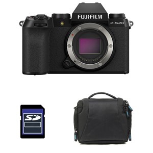 Fujifilm x-s20 noir nu + sac + carte sd 8 go