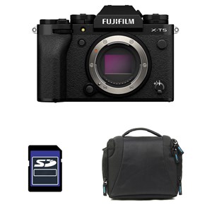 Fujifilm x-t5 nu noir + sac + carte sd 8 go