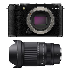 Fujifilm x-m5 noir + sigma 16-300mm f3.5-6.7 dc os contemporary
