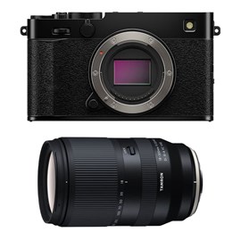 Fujifilm x-e5 noir + objectif tamron 18-300 mm f3,5-6,3 di iii-a vc vxd