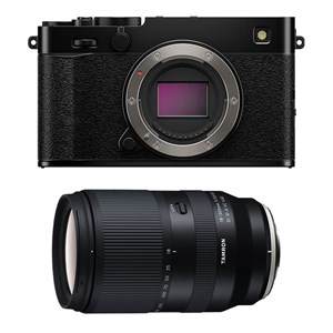 Fujifilm x-e5 noir + objectif tamron 18-300 mm f3,5-6,3 di iii-a vc vxd