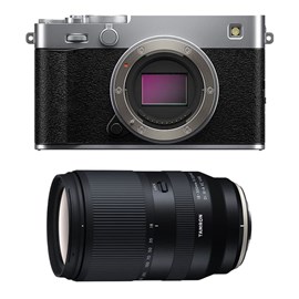 Fujifilm x-e5 silver + objectif tamron 18-300 mm f3,5-6,3 di iii-a vc vxd