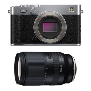 Fujifilm x-e5 silver + objectif tamron 18-300 mm f3,5-6,3 di iii-a vc vxd