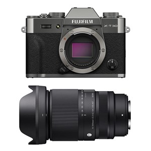 Fujifilm x-t30 iii anthracite + objectif sigma 16-300 f3.5-6.7 dc os contempora