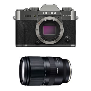 Fujifilm x-t30 iii anthracite + objectif tamron 17-70mm f2.8 di iii-a vc rxd