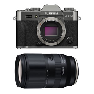 Fujifilm x-t30 iii anthracite + objectif tamron 18-300 mm f3,5-6,3 di iii-a vc