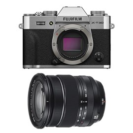 Fujifilm x-t30 iii argent + objectif 16-80mm f4 wr noir
