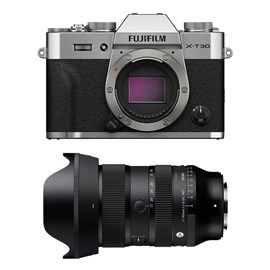 Fujifilm x-t30 iii argent + objectif sigma 17-40 f1.8 dc art
