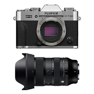 Fujifilm x-t30 iii argent + objectif sigma 17-40 f1.8 dc art