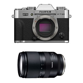 Fujifilm x-t30 iii argent + objectif tamron 17-70mm f2.8 di iii-a vc rxd