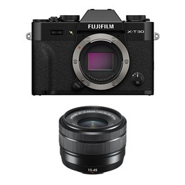 Fujifilm x-t30 iii noir + objectif 15-45mm f3.5-5.6 ois