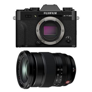 Fujifilm x-t30 iii noir + objectif 16-55mm f2.8 ii lm wr ii