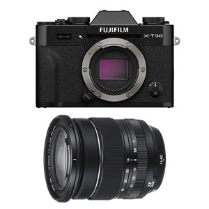 Fujifilm x-t30 iii noir + objectif 16-80mm f4 wr noir