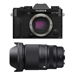 Fujifilm x-t30 iii noir + objectif sigma 16-300 f3.5-6.7 dc os contemporary