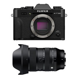 Fujifilm x-t30 iii noir + objectif sigma 17-40 f1.8 dc art