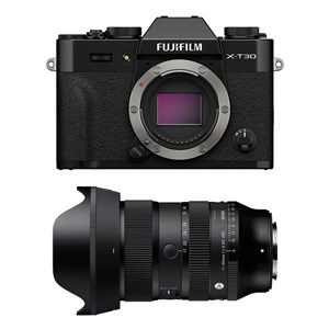 Fujifilm x-t30 iii noir + objectif sigma 17-40 f1.8 dc art