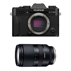 Fujifilm x-t30 iii noir + objectif tamron 17-70mm f2.8 di iii-a vc rxd
