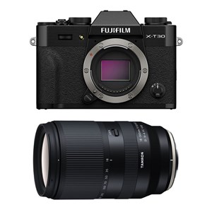 Fujifilm x-t30 iii noir + objectif tamron 18-300 mm f3,5-6,3 di iii-a vc vxd