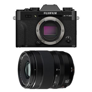 Fujifilm x-t30 iii noir + objectif xf 16-50mm f2.8-4.8 r lm wr