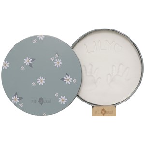 Coffret naissance à empreintes daisy blue