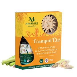 Tranquil'été - diffuseur capilla & huile essentielle citronnelle de java