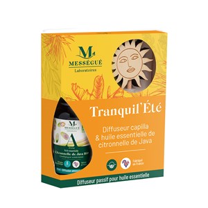 Tranquil'été - diffuseur capilla & huile essentielle citronnelle de java