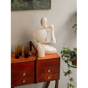 Lampe sculpture en céramique n°885