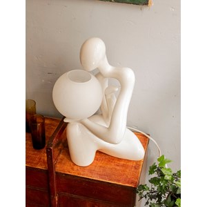 Lampe sculpture en céramique n°885