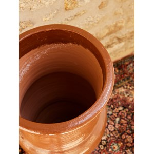 Grand pot en terre cuite années 70 n°976