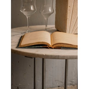 Table basse en marbre grise n°952
