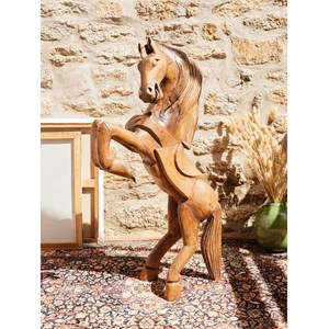 Alix, le grand cheval en bois n°981