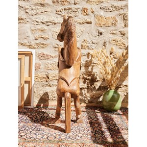 Alix, le grand cheval en bois n°981