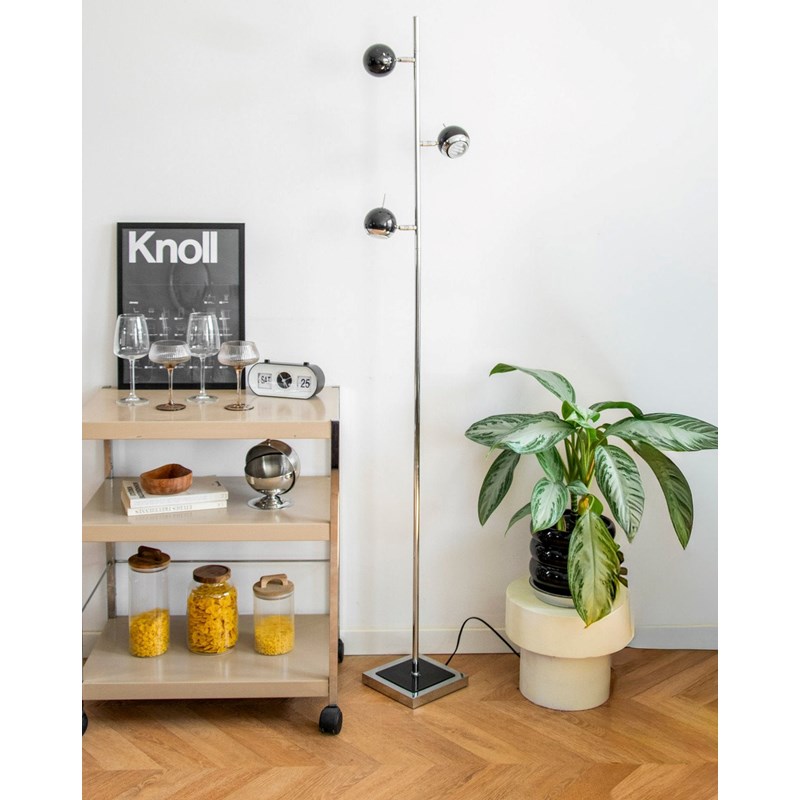 Lampadaire à trois globes n°371