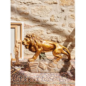 Alix, le lion en plâtre fiorucci n°983